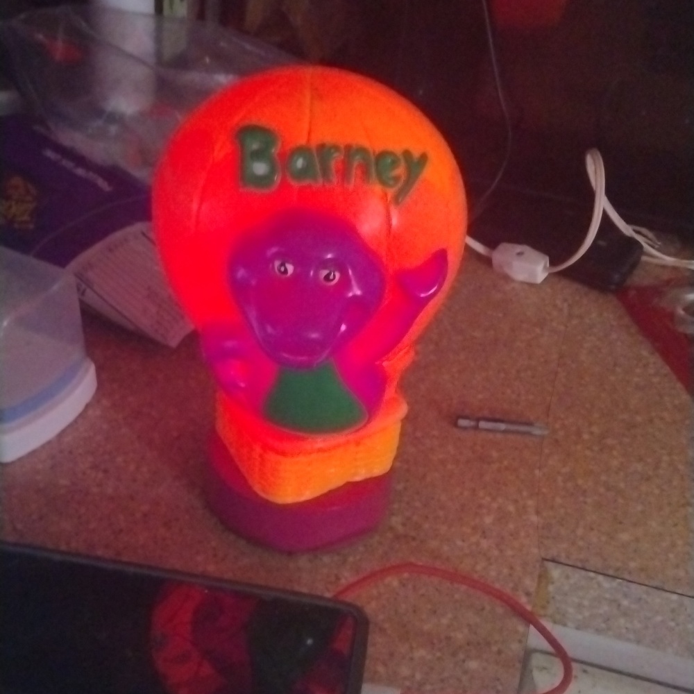Vintage Barney light